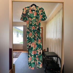Rare Vintage Tropical Toucan Jumpsuit